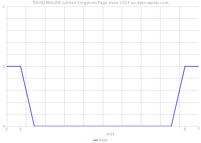 DAVID MALINS (United Kingdom) Page visits 2024 