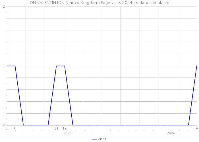 ION VALENTIN ION (United Kingdom) Page visits 2024 