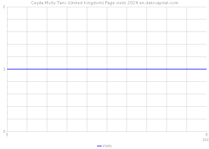 Ceyda Molly Tanc (United Kingdom) Page visits 2024 