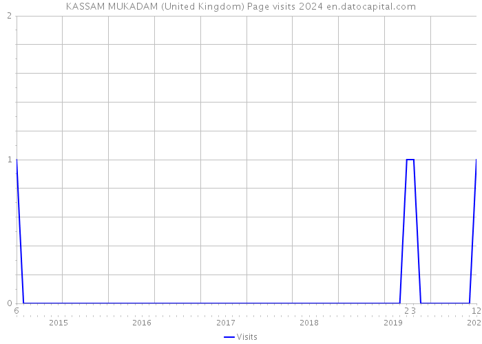 KASSAM MUKADAM (United Kingdom) Page visits 2024 