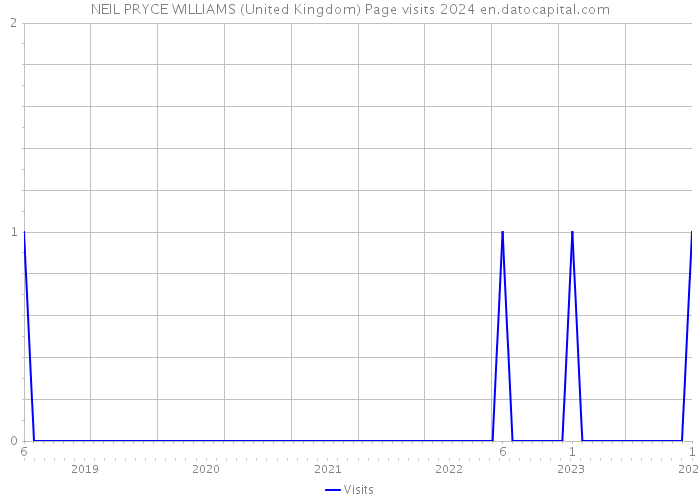 NEIL PRYCE WILLIAMS (United Kingdom) Page visits 2024 