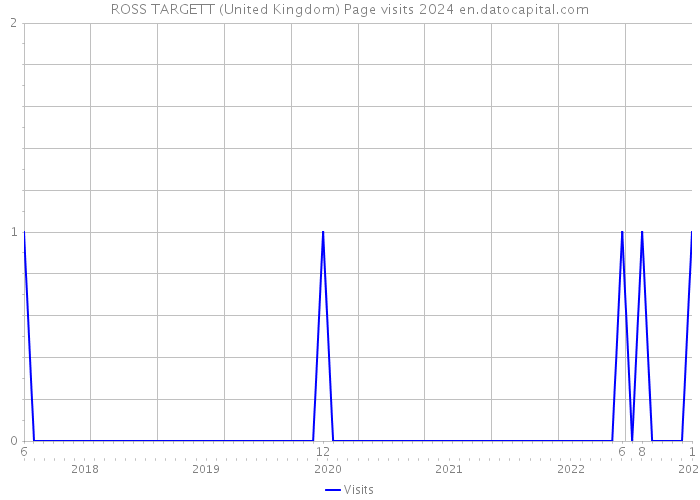 ROSS TARGETT (United Kingdom) Page visits 2024 