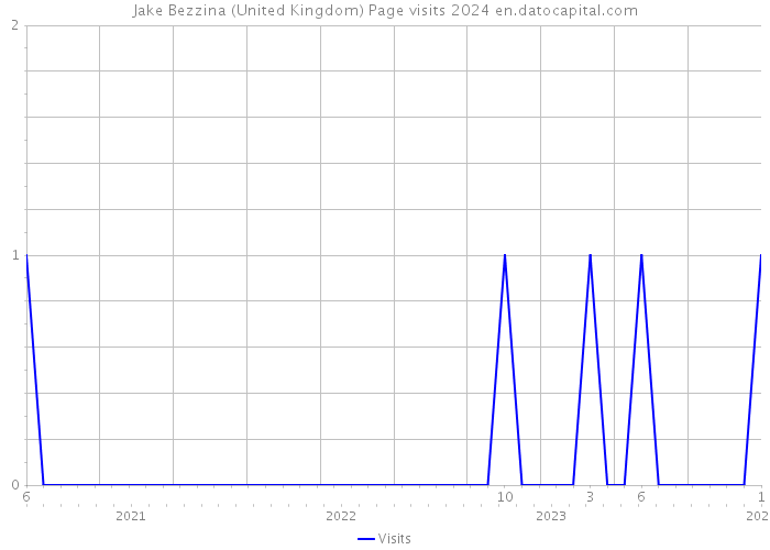 Jake Bezzina (United Kingdom) Page visits 2024 