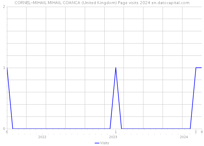 CORNEL-MIHAIL MIHAIL COANCA (United Kingdom) Page visits 2024 