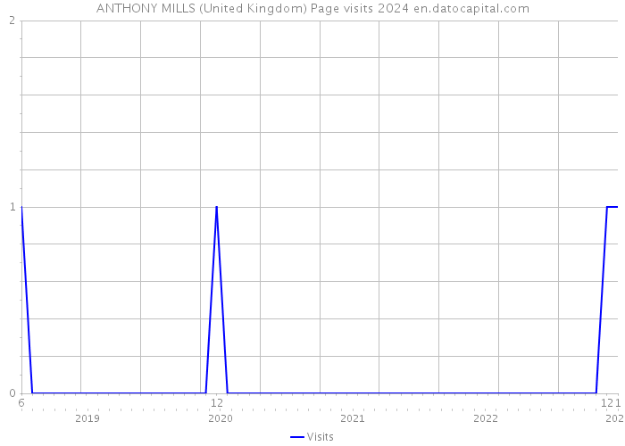 ANTHONY MILLS (United Kingdom) Page visits 2024 