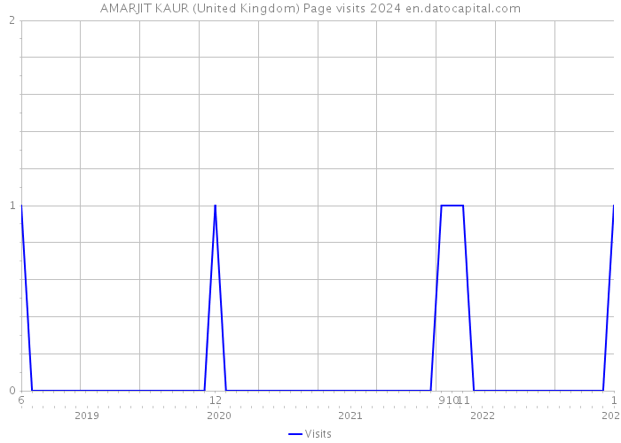 AMARJIT KAUR (United Kingdom) Page visits 2024 