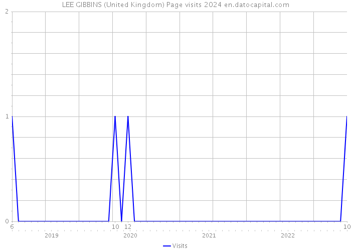 LEE GIBBINS (United Kingdom) Page visits 2024 