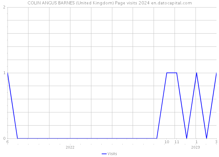 COLIN ANGUS BARNES (United Kingdom) Page visits 2024 