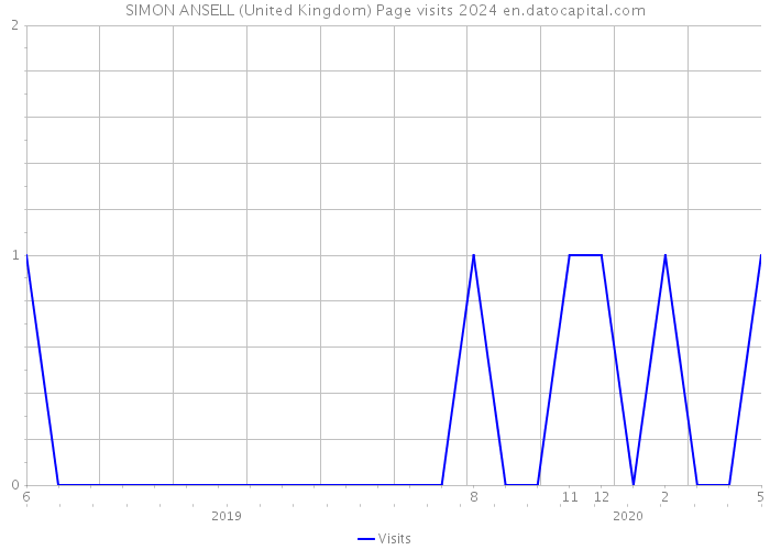 SIMON ANSELL (United Kingdom) Page visits 2024 