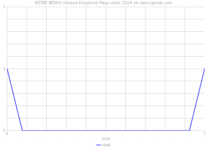ESTER BESSO (United Kingdom) Page visits 2024 