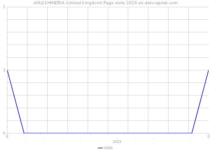 ANUJ KHINDRIA (United Kingdom) Page visits 2024 