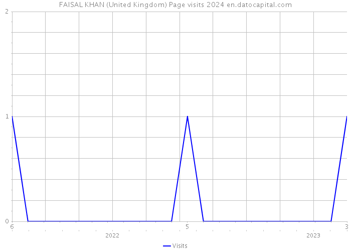 FAISAL KHAN (United Kingdom) Page visits 2024 