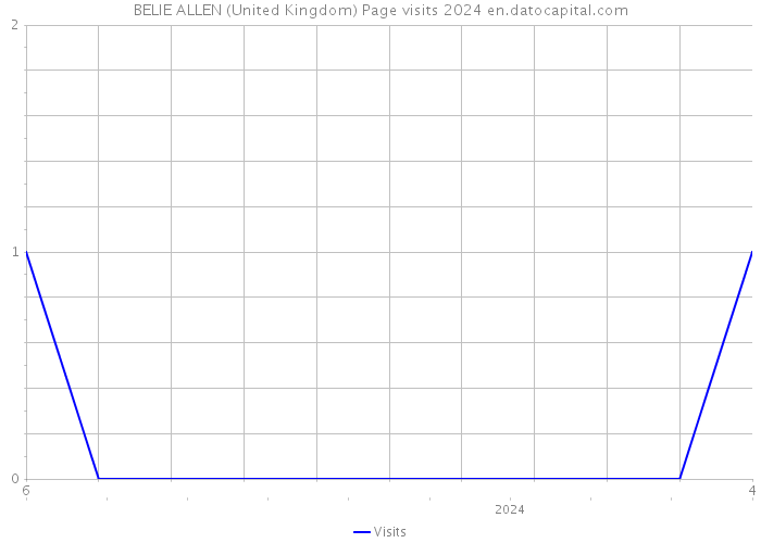 BELIE ALLEN (United Kingdom) Page visits 2024 