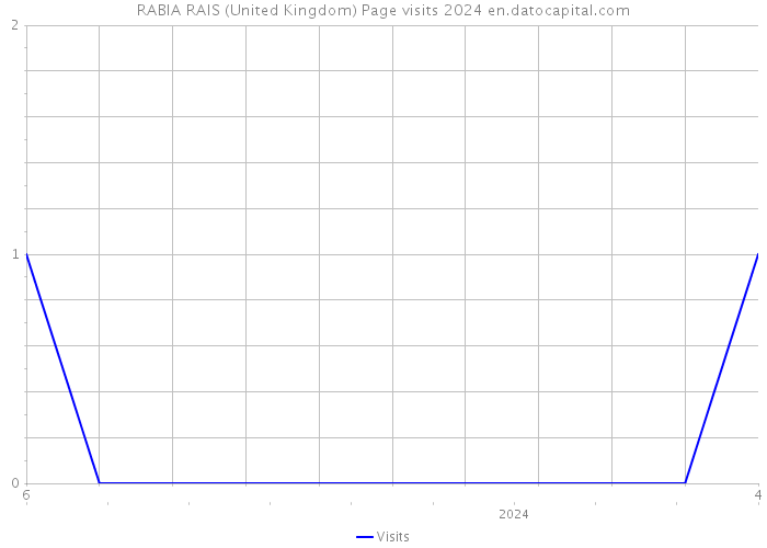 RABIA RAIS (United Kingdom) Page visits 2024 