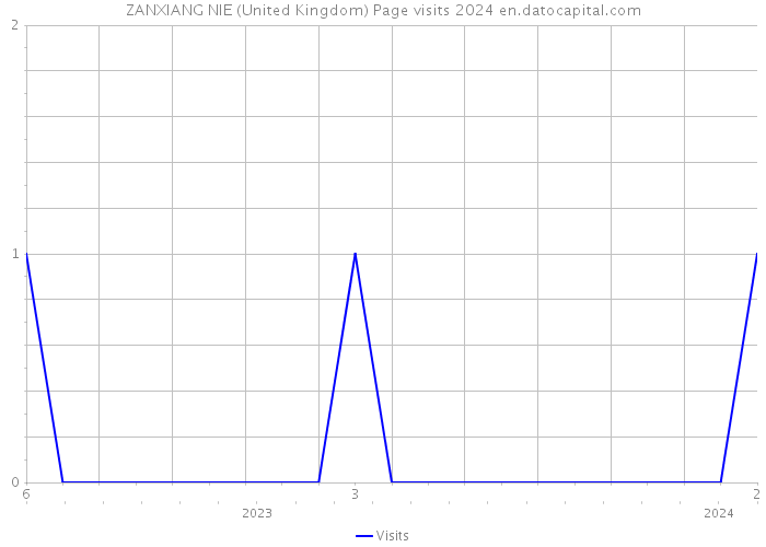 ZANXIANG NIE (United Kingdom) Page visits 2024 