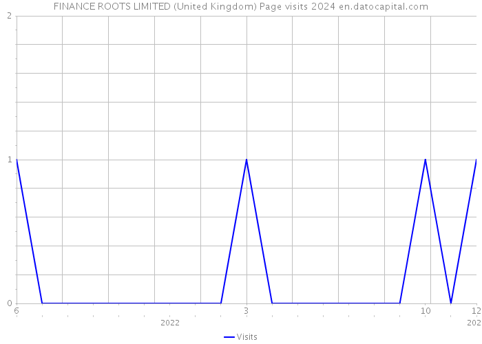 FINANCE ROOTS LIMITED (United Kingdom) Page visits 2024 
