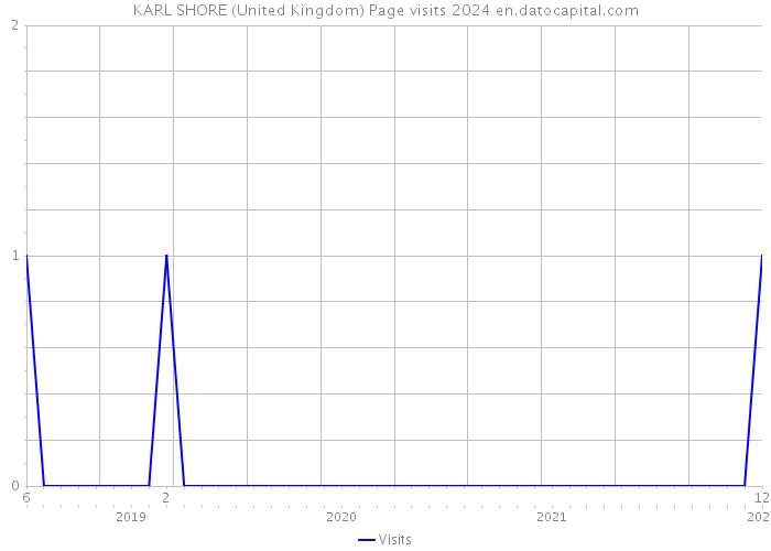 KARL SHORE (United Kingdom) Page visits 2024 