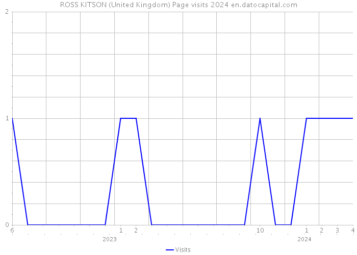 ROSS KITSON (United Kingdom) Page visits 2024 