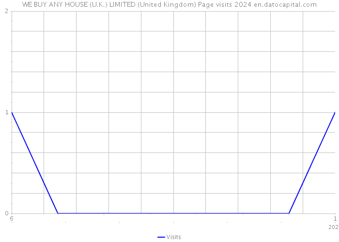 WE BUY ANY HOUSE (U.K.) LIMITED (United Kingdom) Page visits 2024 
