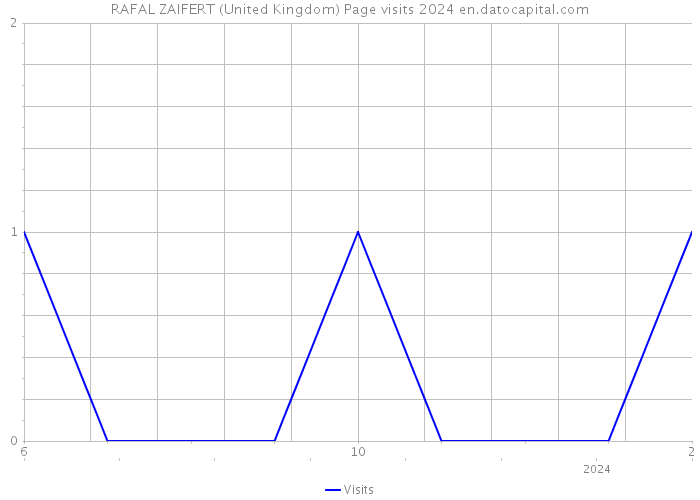 RAFAL ZAIFERT (United Kingdom) Page visits 2024 