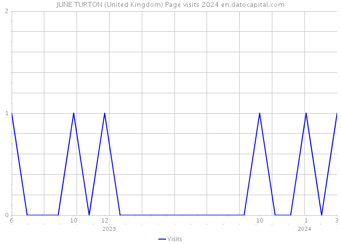 JUNE TURTON (United Kingdom) Page visits 2024 