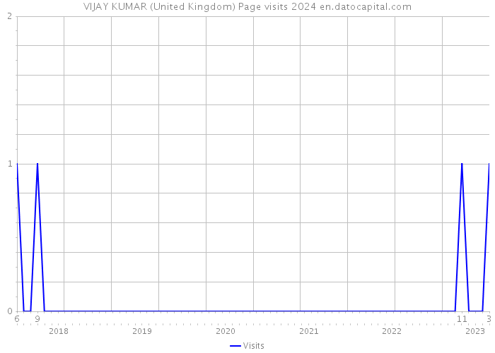 VIJAY KUMAR (United Kingdom) Page visits 2024 