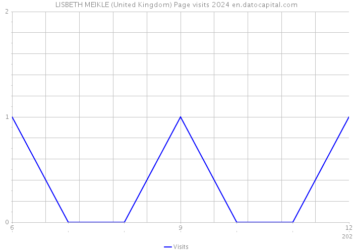 LISBETH MEIKLE (United Kingdom) Page visits 2024 