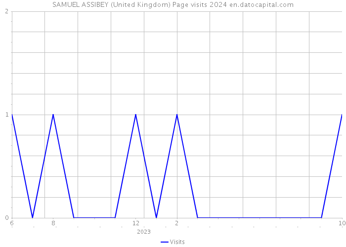 SAMUEL ASSIBEY (United Kingdom) Page visits 2024 