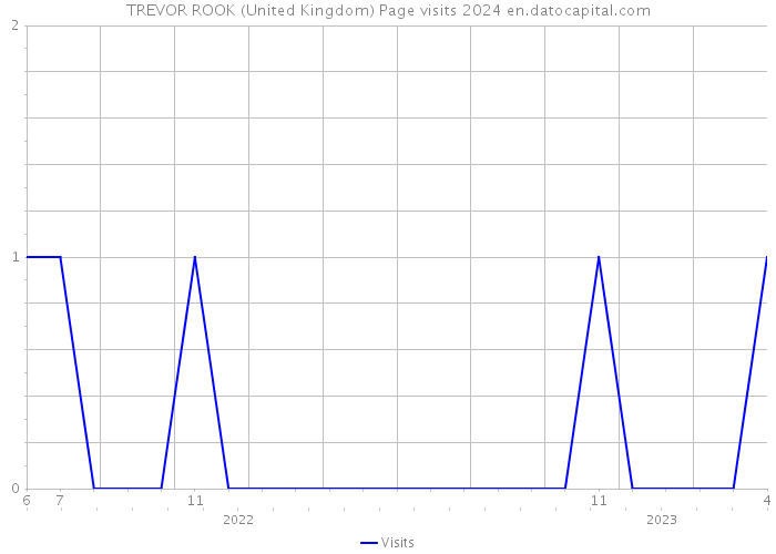 TREVOR ROOK (United Kingdom) Page visits 2024 
