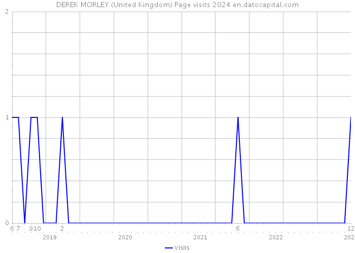 DEREK MORLEY (United Kingdom) Page visits 2024 