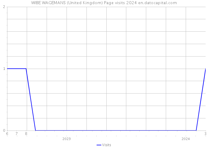 WIBE WAGEMANS (United Kingdom) Page visits 2024 