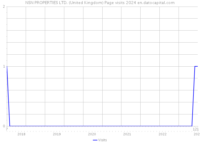NSN PROPERTIES LTD. (United Kingdom) Page visits 2024 
