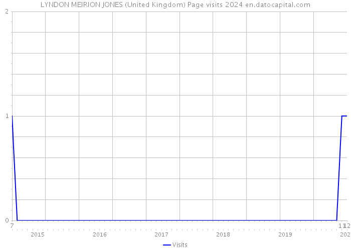LYNDON MEIRION JONES (United Kingdom) Page visits 2024 