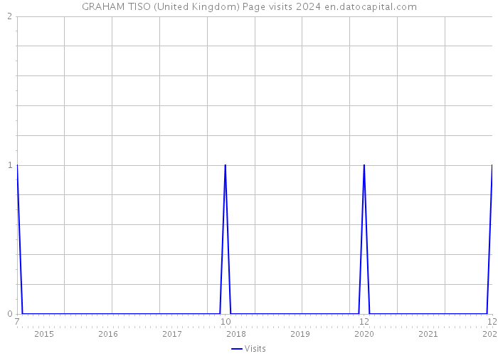 GRAHAM TISO (United Kingdom) Page visits 2024 