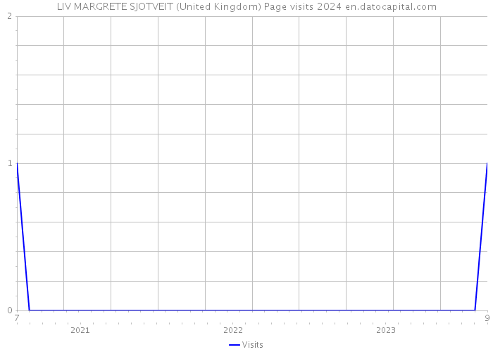 LIV MARGRETE SJOTVEIT (United Kingdom) Page visits 2024 