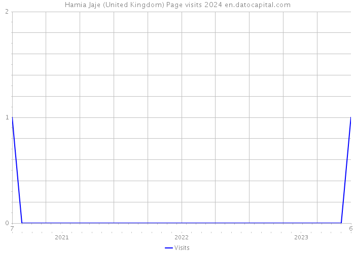 Hamia Jaje (United Kingdom) Page visits 2024 