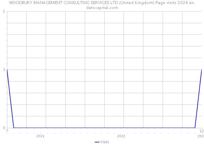 WOODBURY MANAGEMENT CONSULTING SERVICES LTD (United Kingdom) Page visits 2024 
