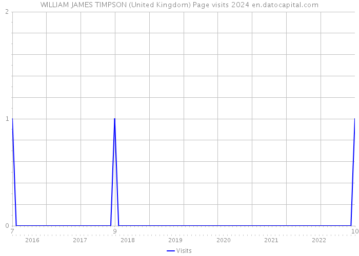WILLIAM JAMES TIMPSON (United Kingdom) Page visits 2024 