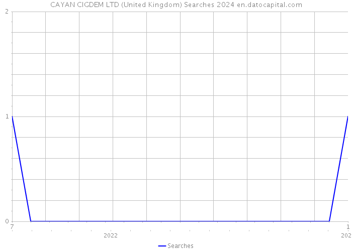 CAYAN CIGDEM LTD (United Kingdom) Searches 2024 