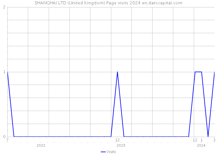SHANGHAI LTD (United Kingdom) Page visits 2024 
