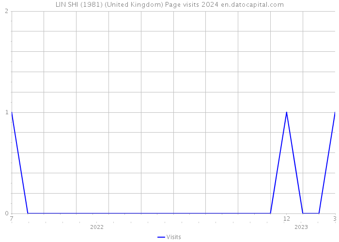 LIN SHI (1981) (United Kingdom) Page visits 2024 