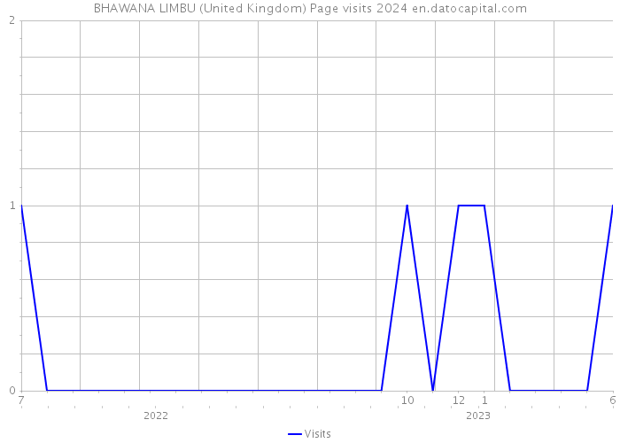BHAWANA LIMBU (United Kingdom) Page visits 2024 