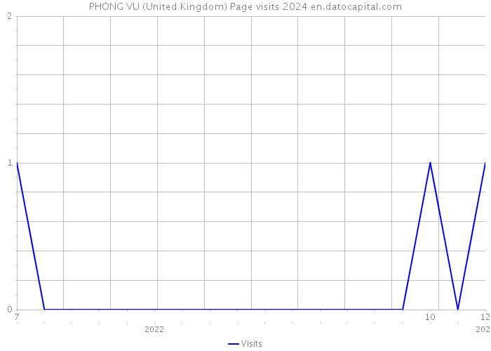 PHONG VU (United Kingdom) Page visits 2024 