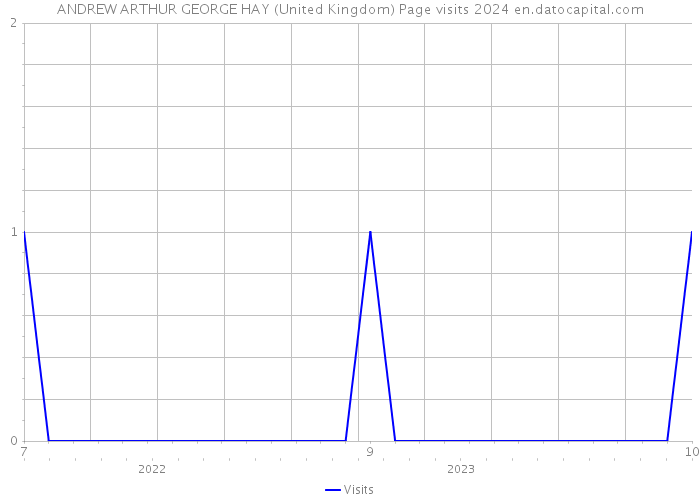 ANDREW ARTHUR GEORGE HAY (United Kingdom) Page visits 2024 
