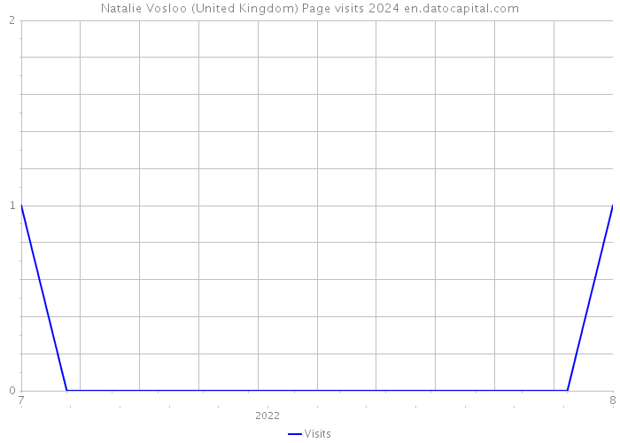 Natalie Vosloo (United Kingdom) Page visits 2024 