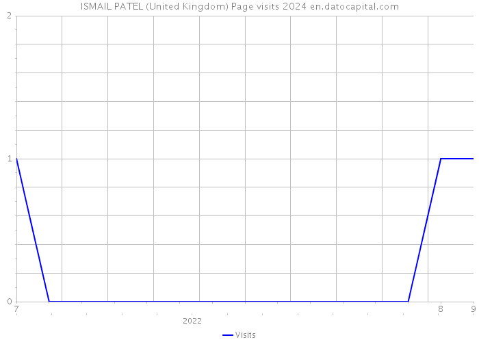 ISMAIL PATEL (United Kingdom) Page visits 2024 