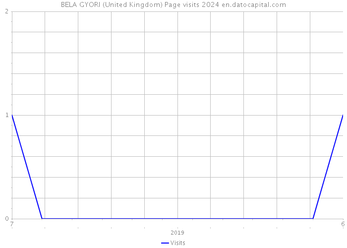 BELA GYORI (United Kingdom) Page visits 2024 
