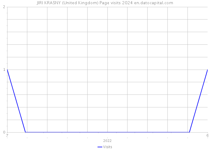 JIRI KRASNY (United Kingdom) Page visits 2024 