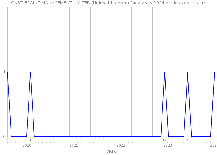 CASTLEPOINT MANAGEMENT LIMITED (United Kingdom) Page visits 2024 