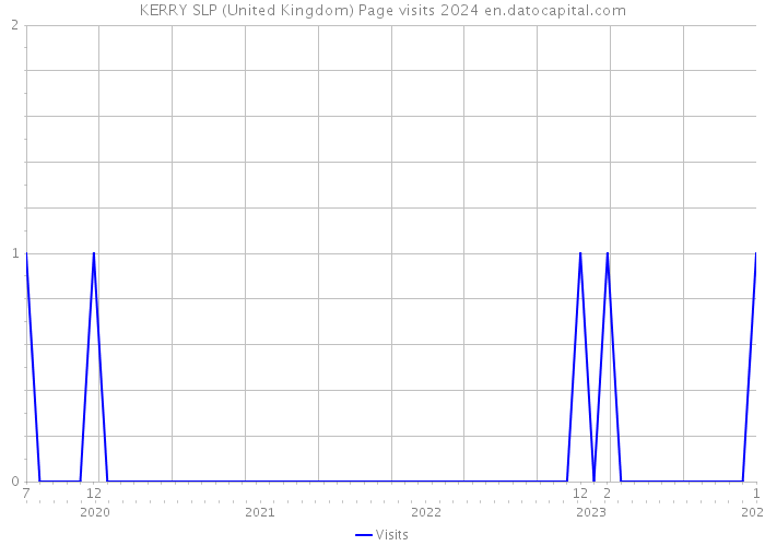 KERRY SLP (United Kingdom) Page visits 2024 